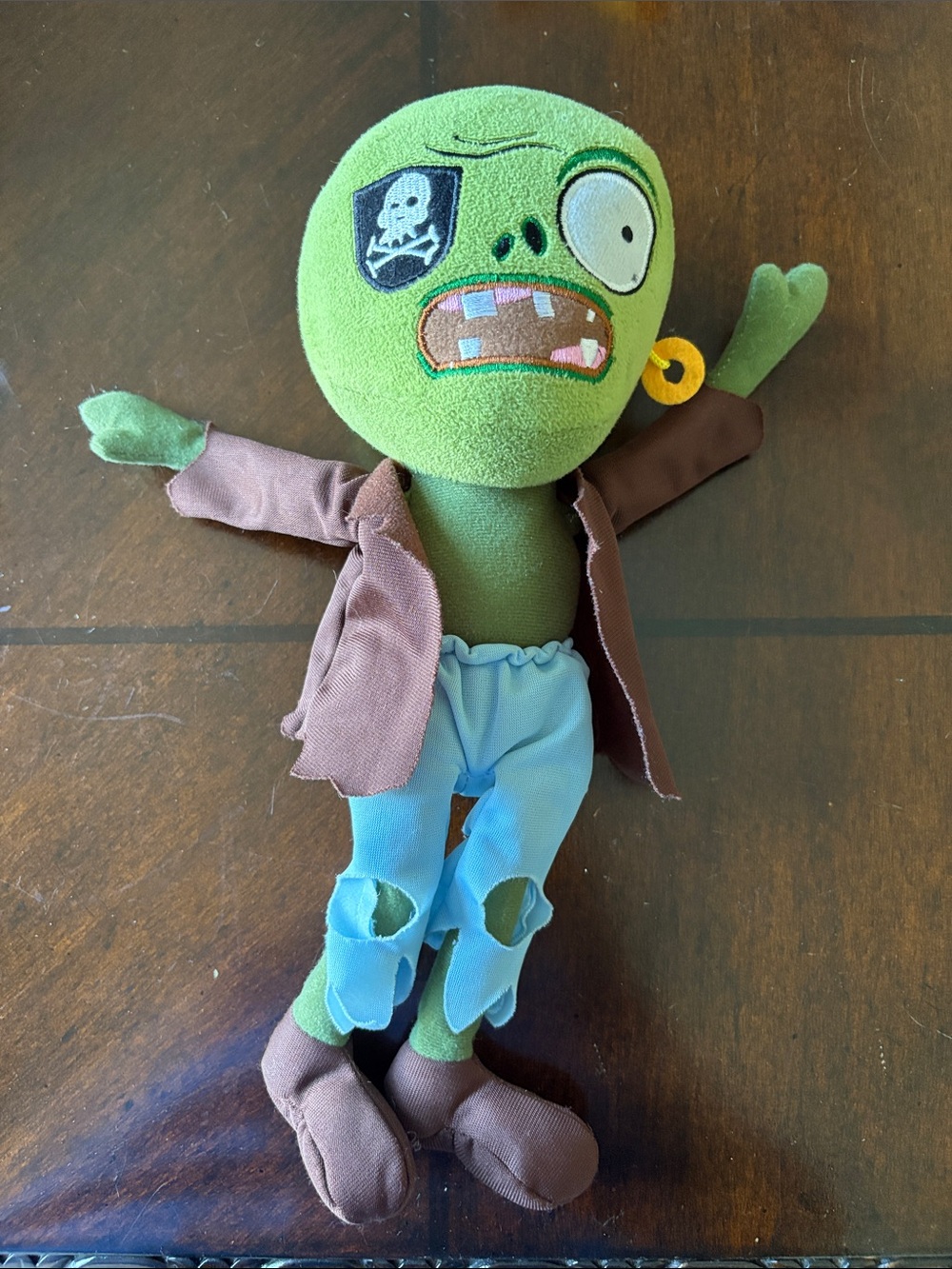 kids Plush Zombie Character Toy Set - Green, Orange, Red - Picture 6 of 6